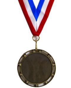 2.5" Customizable Star Medal