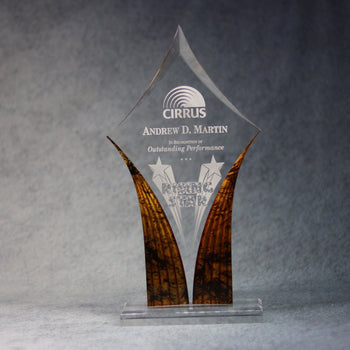 Acrylic Diamond Trophy