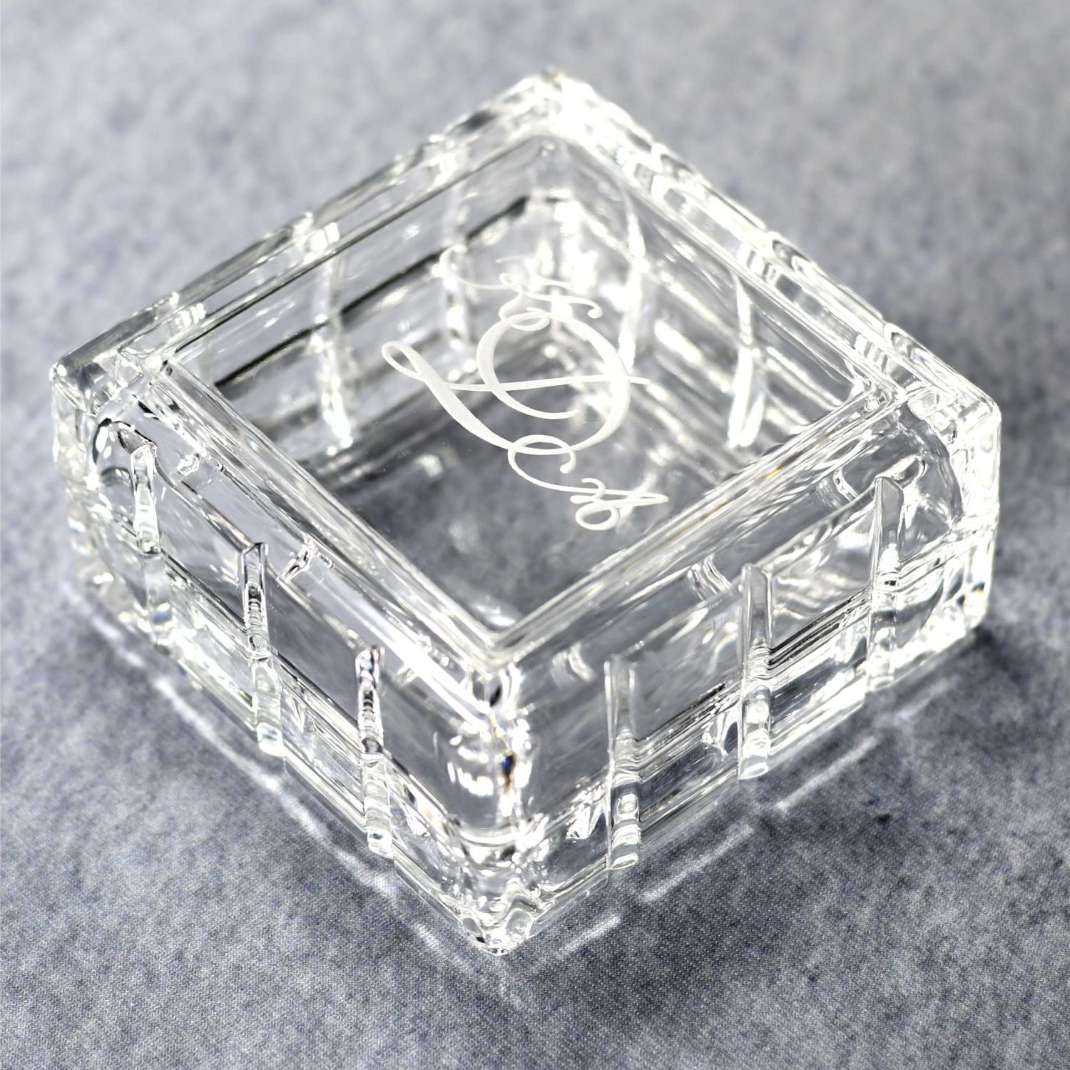 Glass Trinket Box