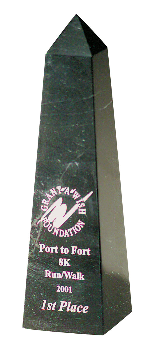 Black Marble Obelisk