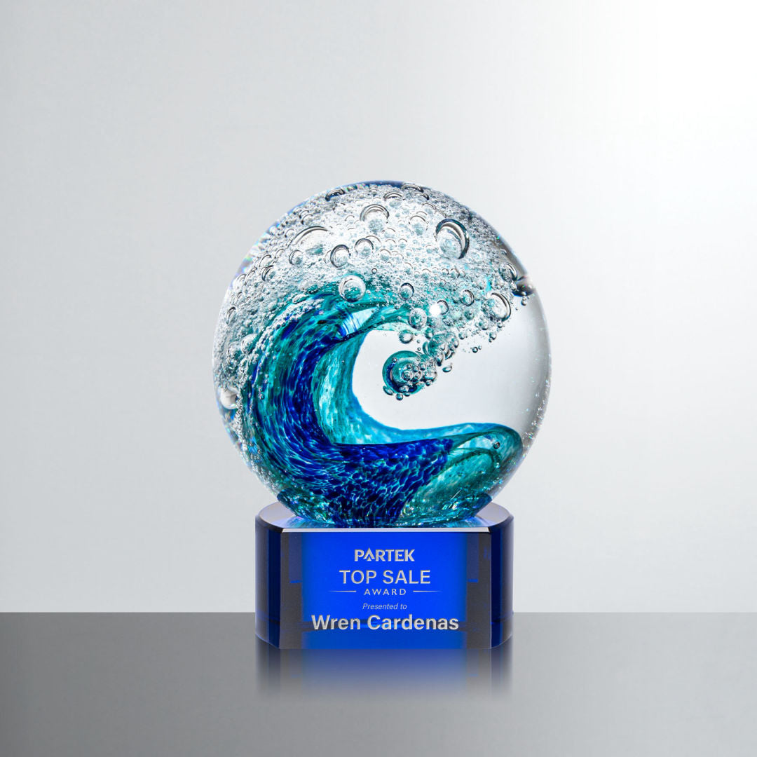 Crystal Ocean Globe