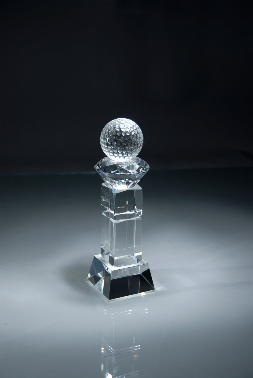 Crystal Golf Ball Tower