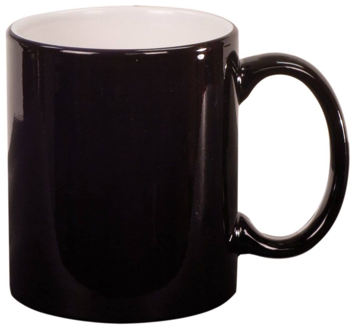 Ceramic Round Lazer Mug