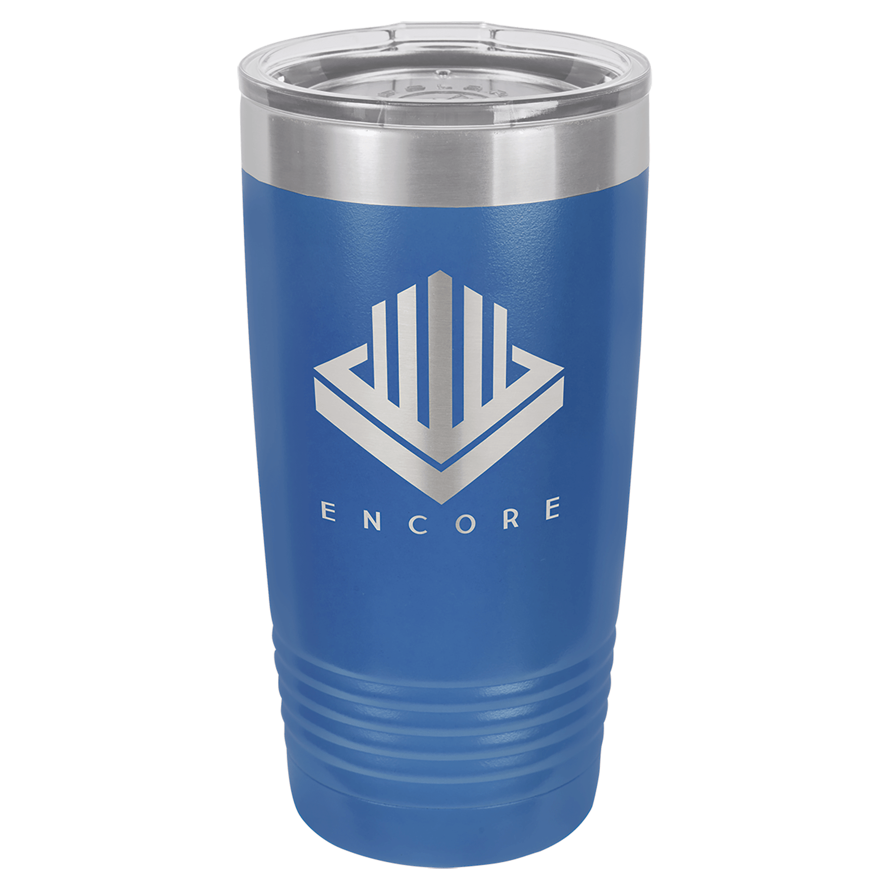 20 oz. Stainless Steel Vacuum Insulated Ringneck Tumbler with Clear Lid