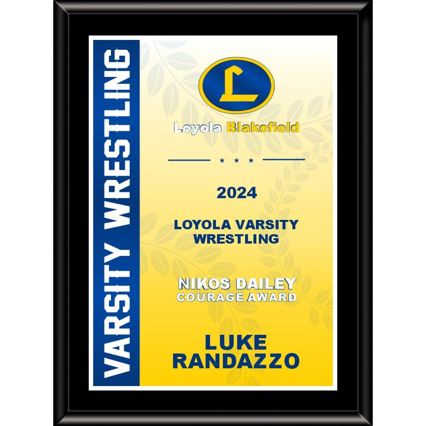 Varsity Plaque Series