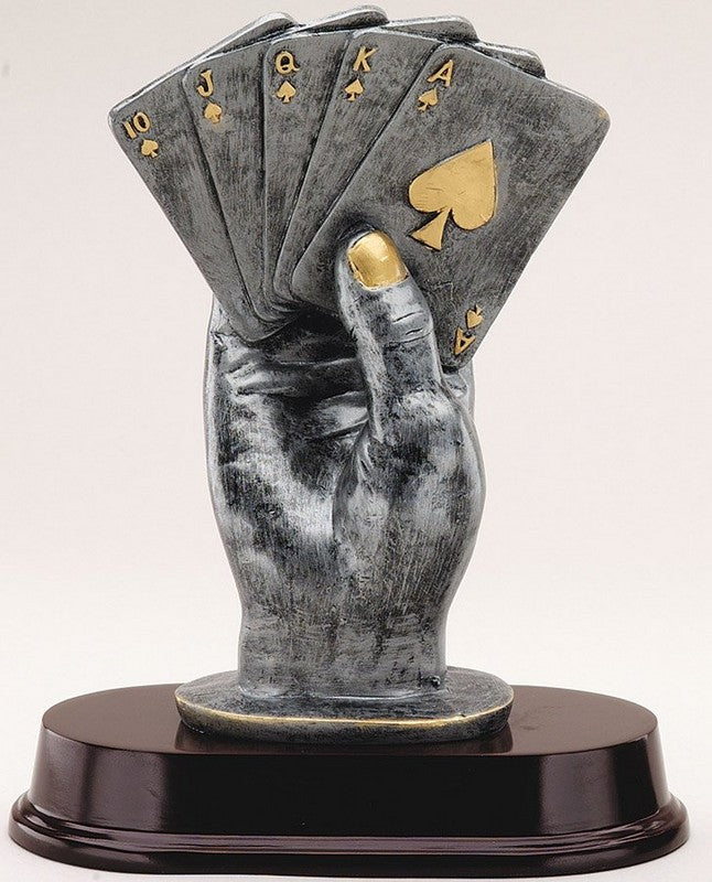 HAND OF CARDS RESIN