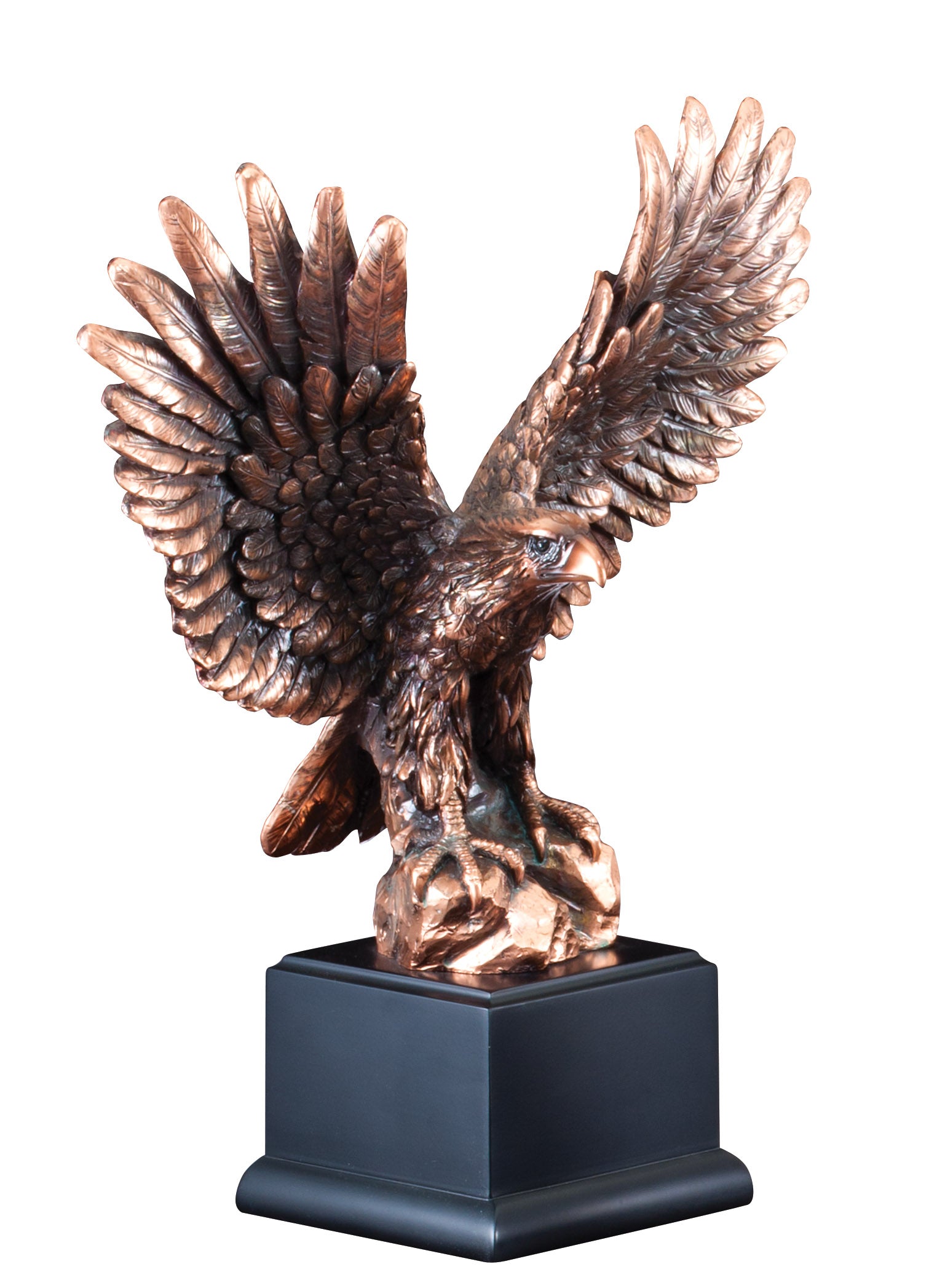 Eagle Landing Sculpture