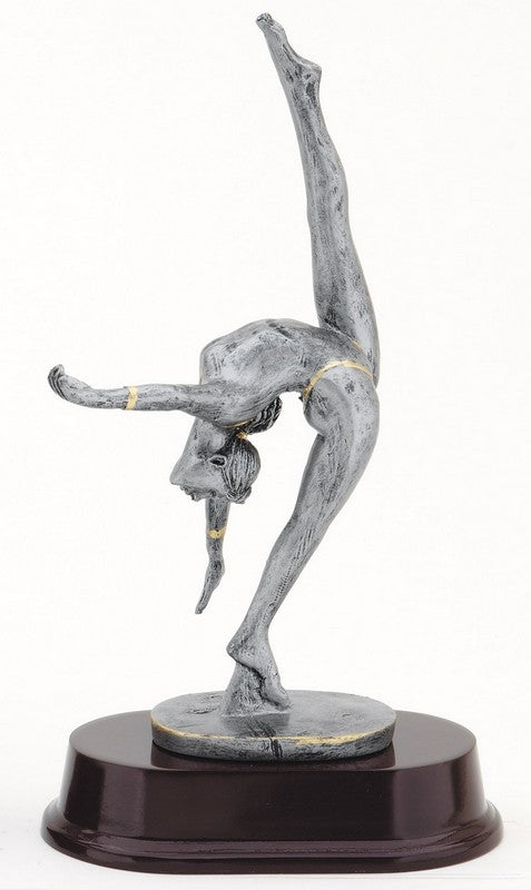 10.5" FEMALE GYMNAST RESIN