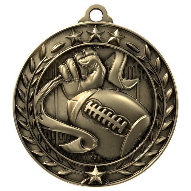 Wreath Antique Medallion - Athletics